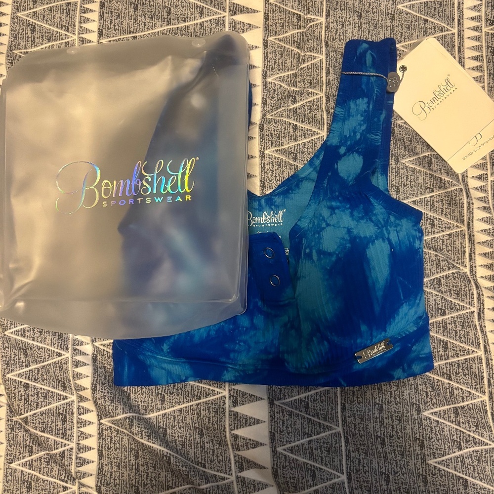 Bombshell sportswear ribbed sports bra - NWT